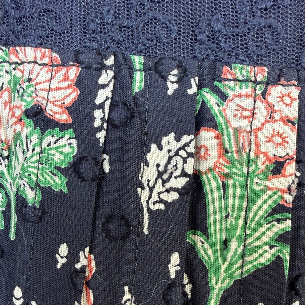 Pilcro Black Floral Mini Dress - Picture 6 of 13